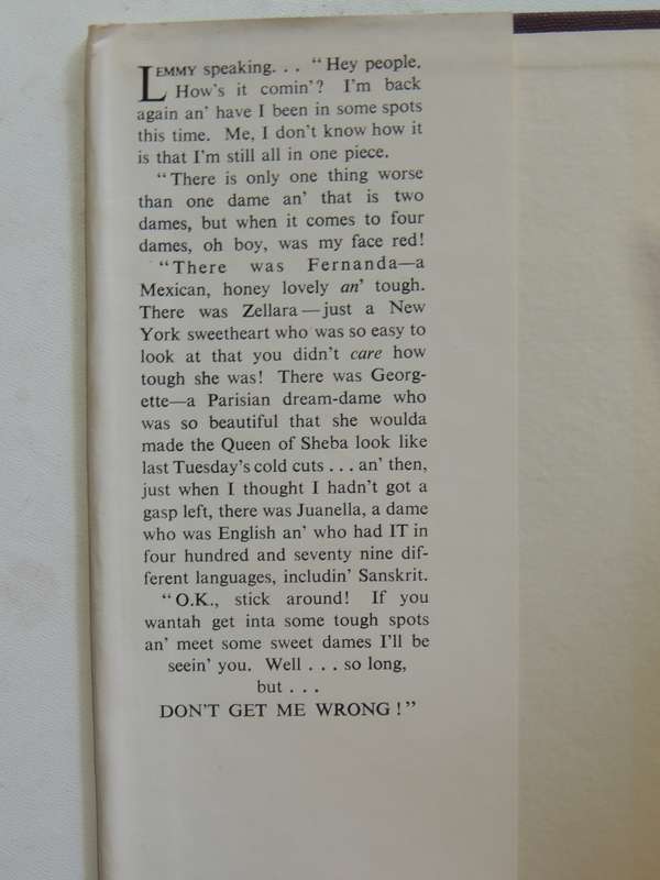 Don't Get Me Wrong - Peter Cheyney