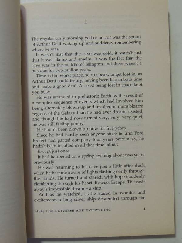 Life, The Universe And Everything  - Douglas Adams