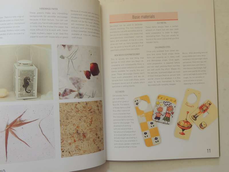 Decoupage With Serviettes - Tracy Boomer & Deborah Morbin
