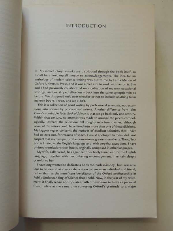 The Oxford Book Of Modern Science Writing  - Richard Dawkins