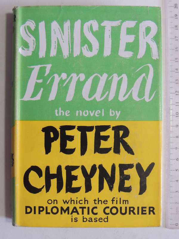 Sinster Errand - Peter Cheyney