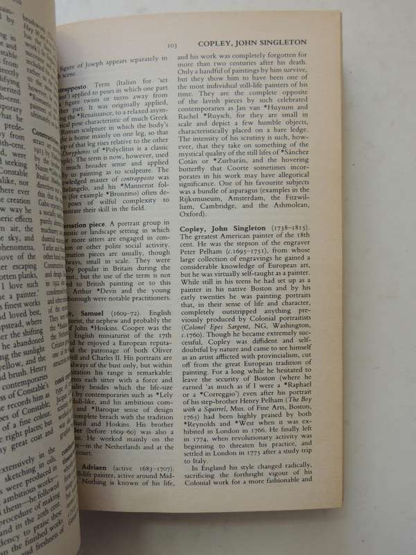 The Concise Oxford Dictionary of Art and Artists- Ed Ian Chilvers