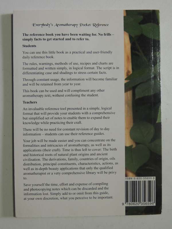 Everybody's Aromatherapy Pocket Reference - Ena Knox