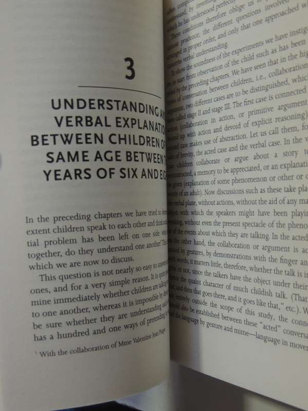 The Language and Thought of the Child - Jean Piaget    3rd Ed.