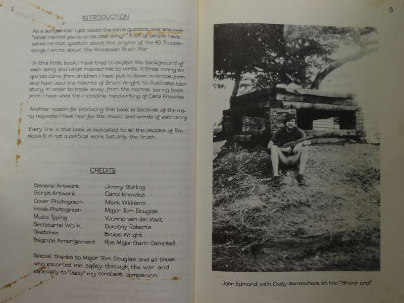 The Story Of Troopiesongs And The Rhodesian Bush War  John Edmond