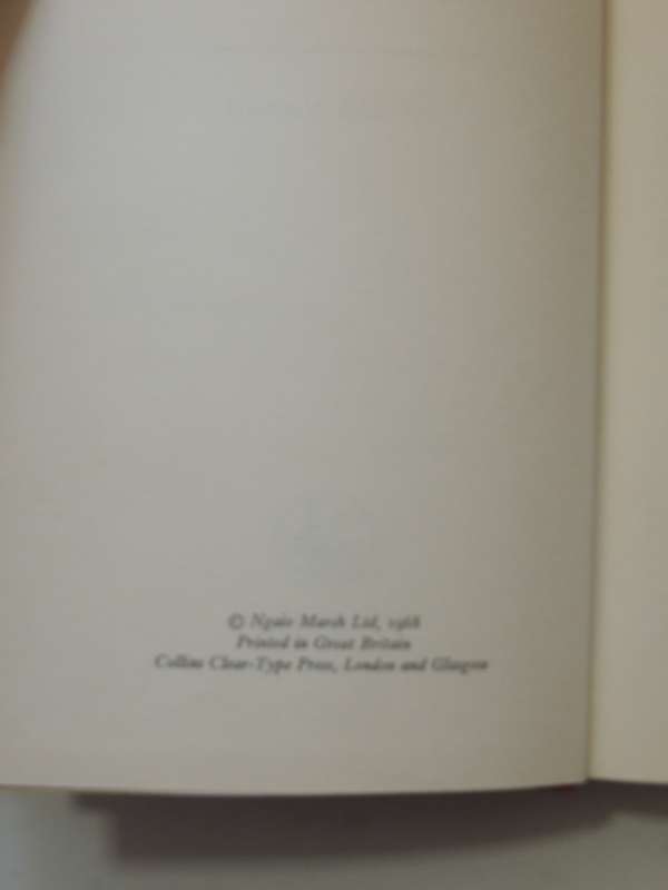 Clutch Of Constables - Ngaio Marsh  First Edition  1968