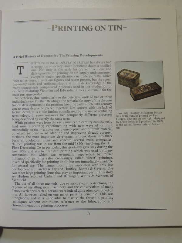 Decorative Printed Tins: The Golden Age Of Printed Tin Packaging - David Griffith