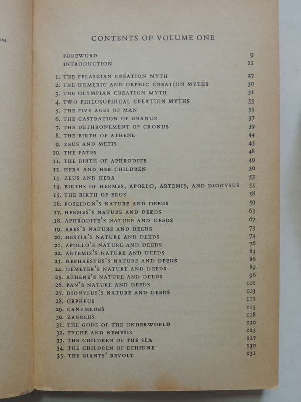 The Greek Myths: Vols 1 & 2- Robert Graves