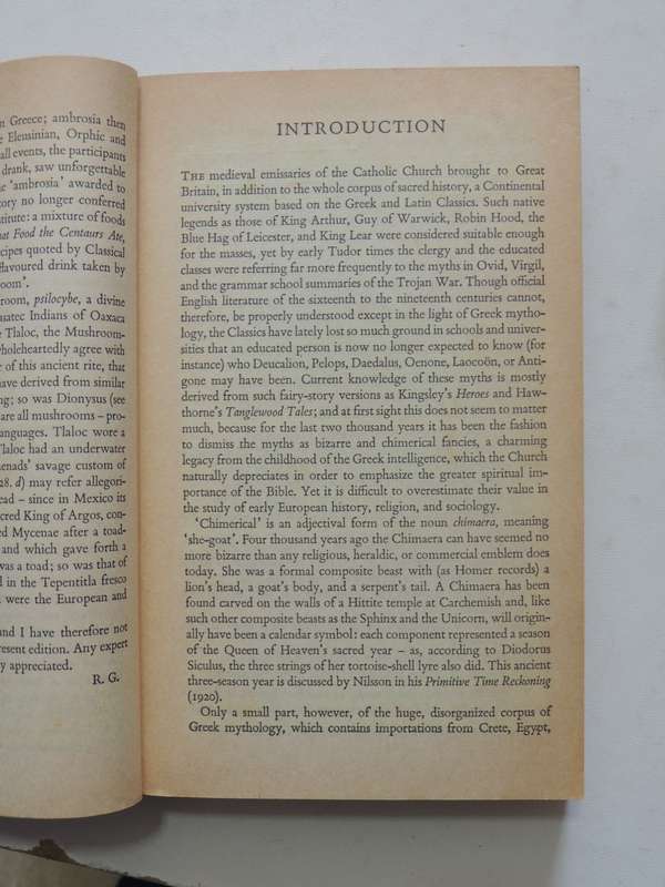 The Greek Myths: Vols 1 & 2- Robert Graves