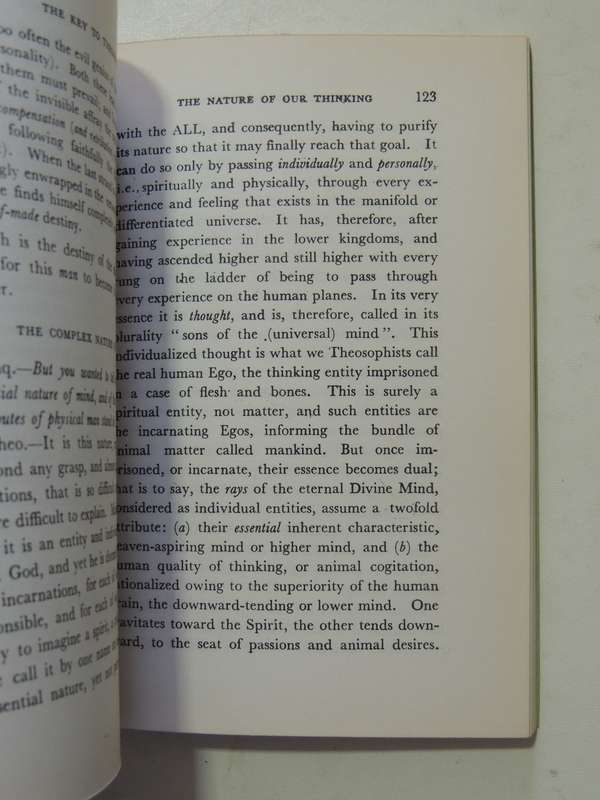 The Key to Theosophy -  H.P. Blavatsky, Clara M. Codd   Simplified Adyar Edition