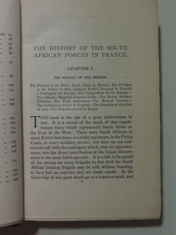 The South African Forces In France: 1st South African Edition 1921 - John Buchan
