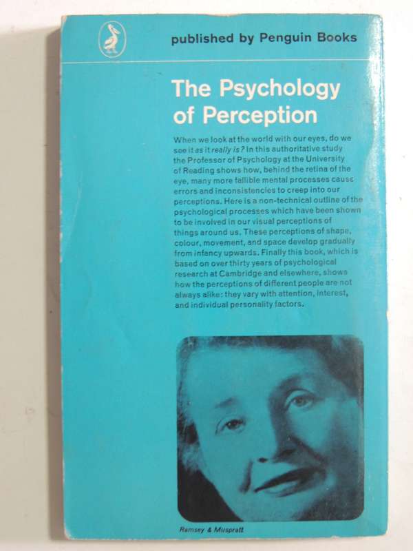 The Psychology Of Perception - M.D. Vernon