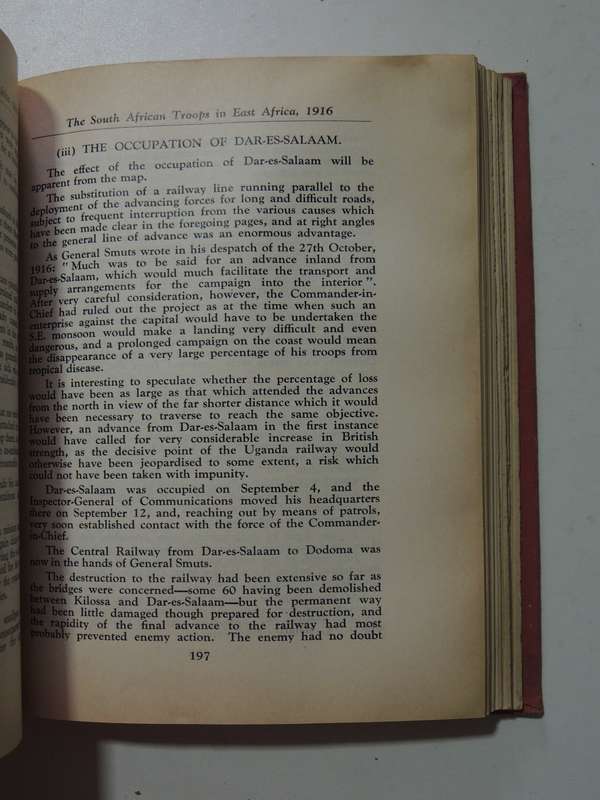 The South Africans With General Smuts In German East Africa 1916 - Brig Gen JJ Collyer