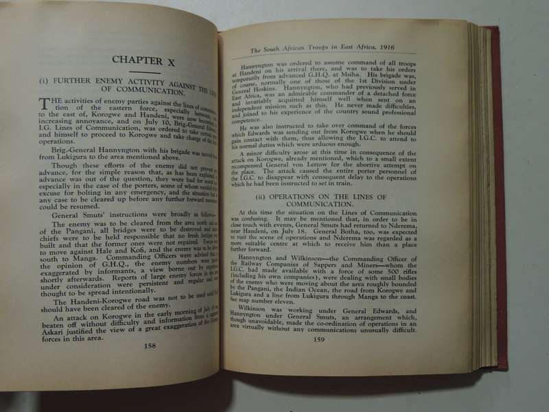 The South Africans With General Smuts In German East Africa 1916 - Brig Gen JJ Collyer