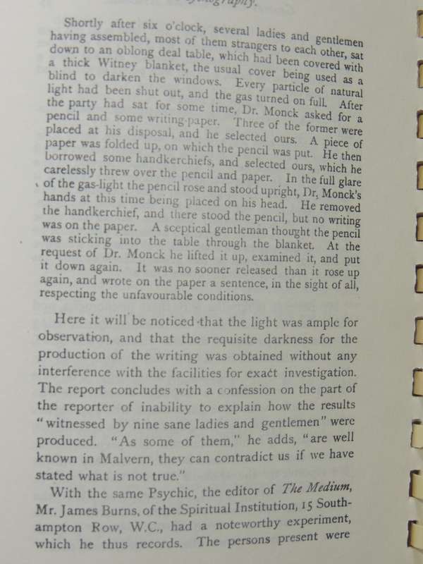 Direct Spirit Writing - Rev. W. Stainton Moses