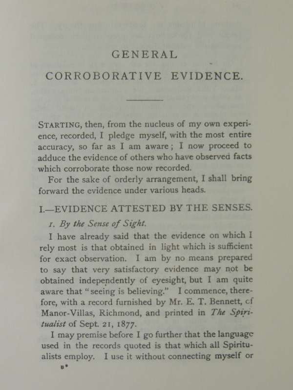 Direct Spirit Writing - Rev. W. Stainton Moses