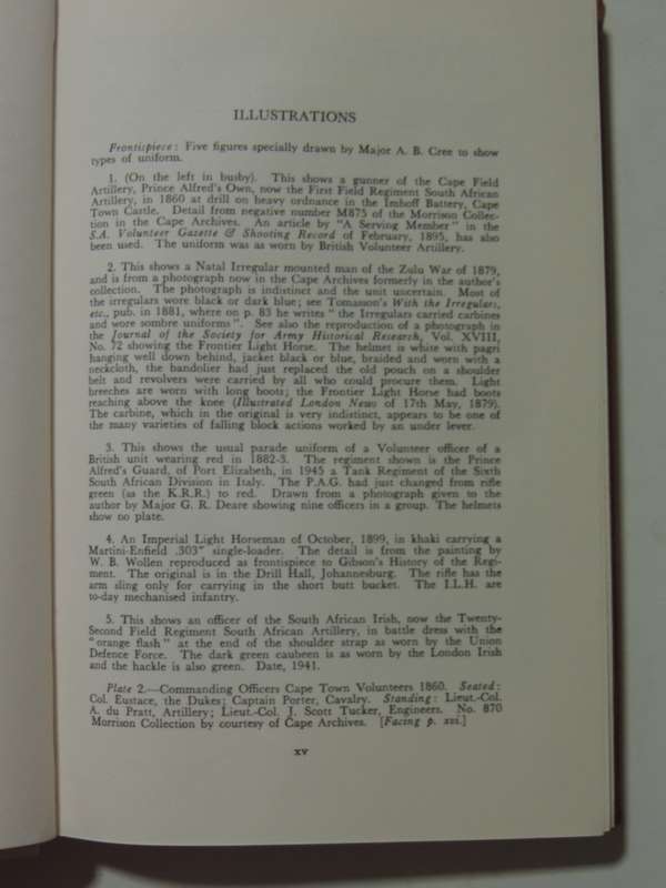 The Armed Forces Of South Africa - Maj G. Tylden