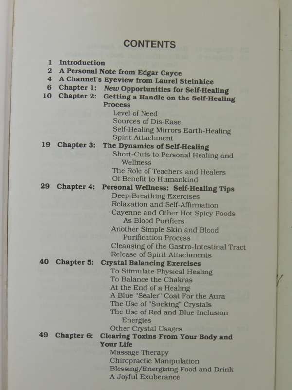 Self-Healing Tips For The 90s: Edgar Cayce & The Crystal Circle - channeled by Laurel Steinhice