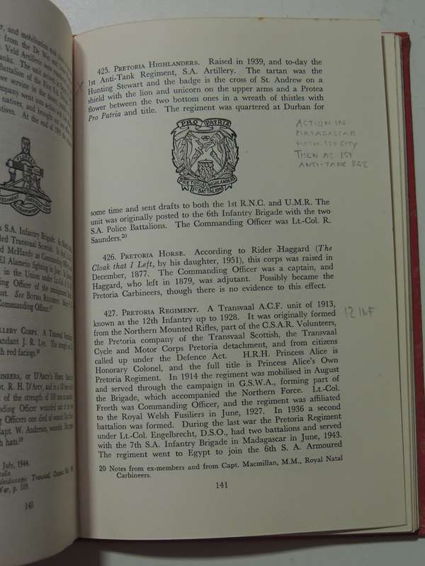 The Armed Forces Of South Africa - Maj G. Tylden