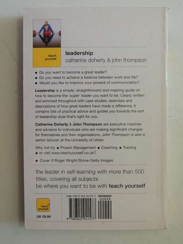 Teach Yourself: Leadership - Catherine Doherty & John Thompson