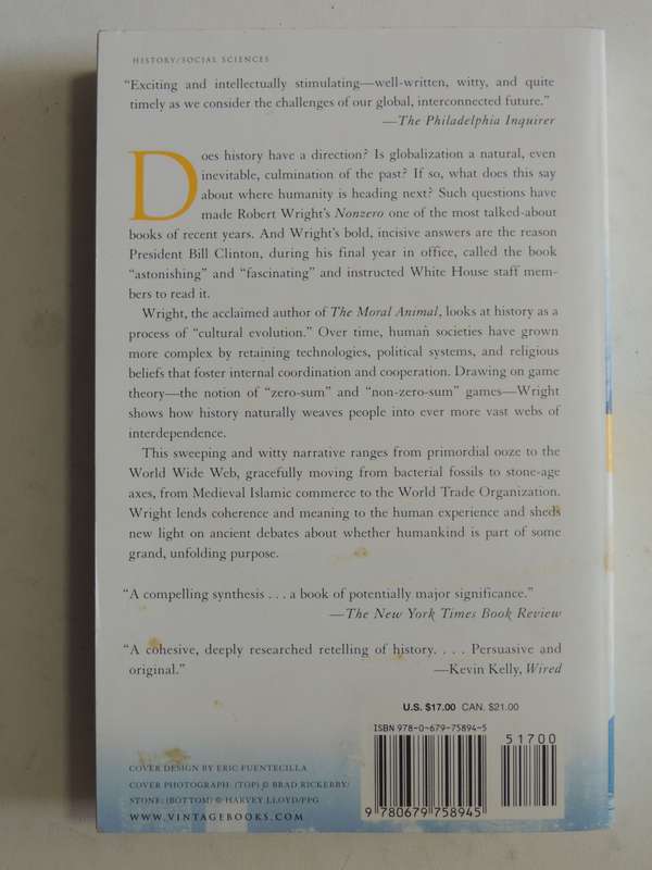 Nonzero: The Logic Of Human Destiny- Robert Wright