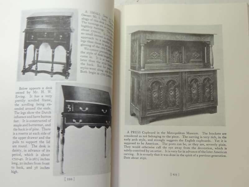 Furniture Of The Pilgrim Century 1620-1720 Including Colonial Utensils & Hardware - Wallace Nutting