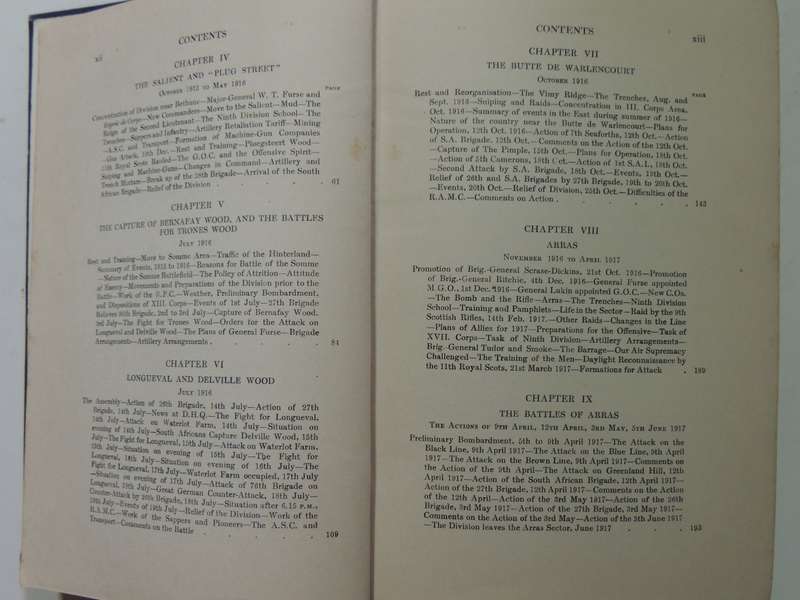The History Of The 9th (Scottish) Division 1914-1919 - John Ewing M.C.
