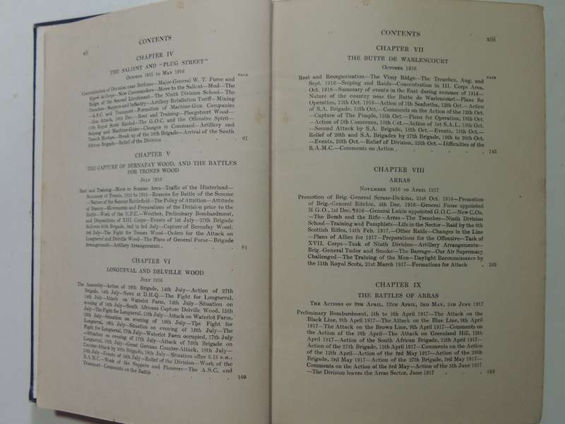 The History Of The 9th (Scottish) Division 1914-1919 - John Ewing M.C.