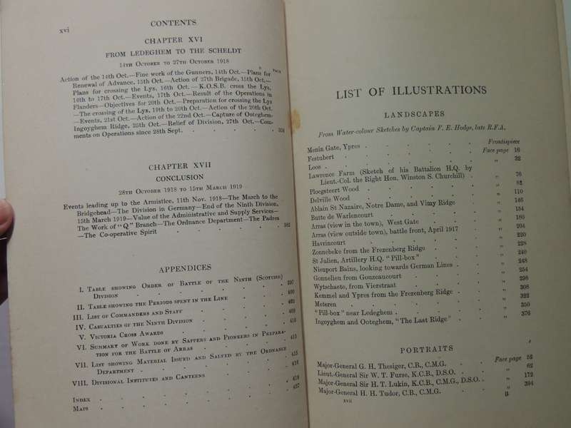 The History Of The 9th (Scottish) Division 1914-1919 - John Ewing M.C.