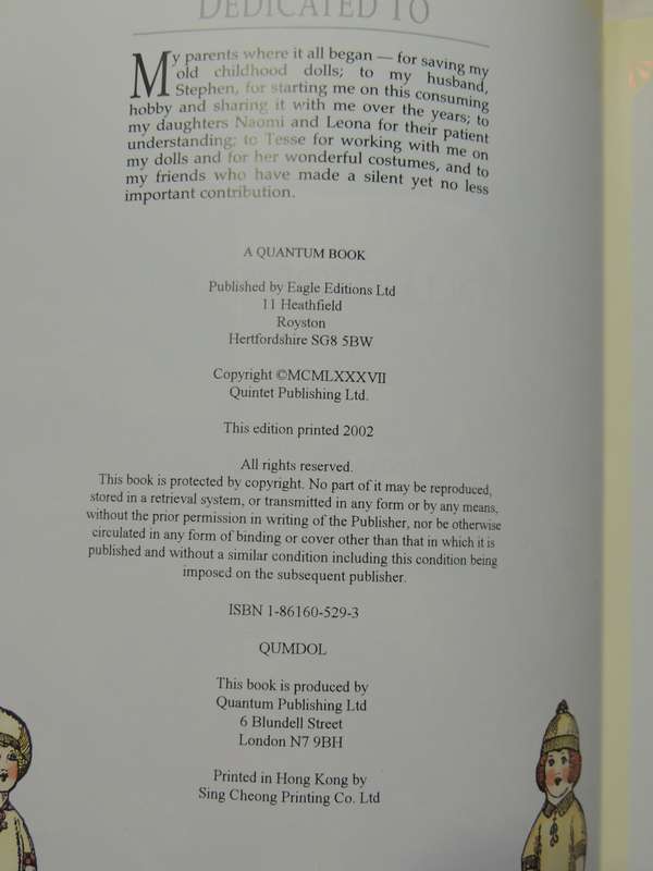 Collectors' Dolls: The Collector's Guide To Antique And Modern Dolls- Brenda Gerwat-Clark