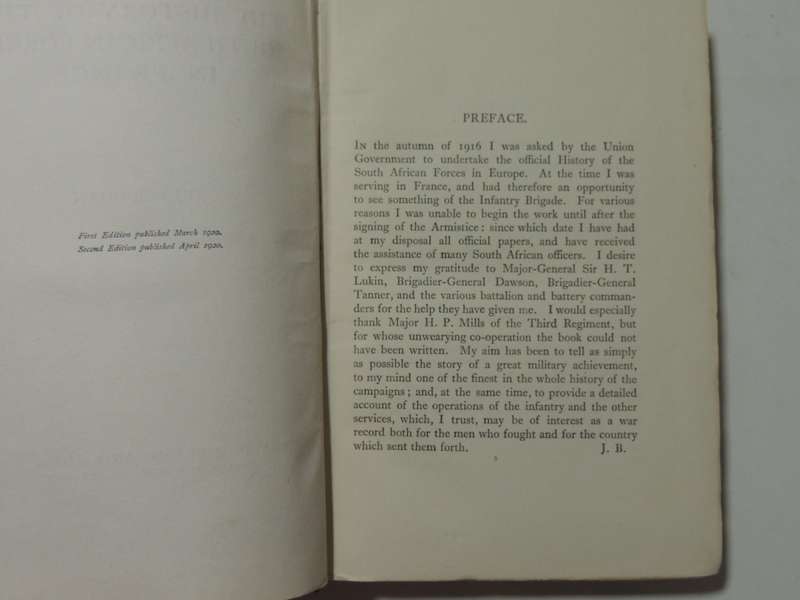 The South African Forces In France: 2nd British Edition 1920 - John Buchan