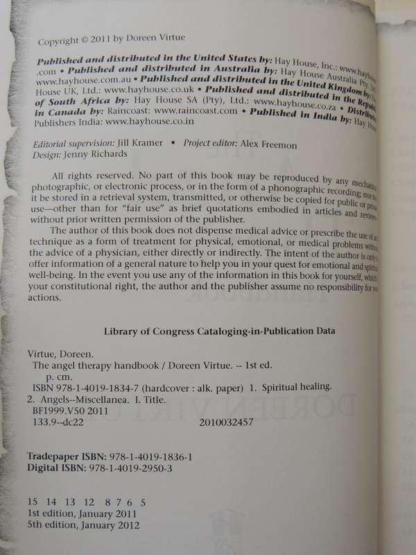 The Angel Therapy Handbook - Doreen Virtue, Ph.D.