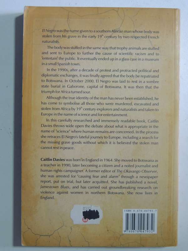 The Return Of El Negro: The Compelling Story Of Africa's Unknown Soldier - Caitlin Davies