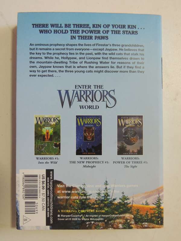Warriors: Power Of Three #3 Outcast - Erin Hunter
