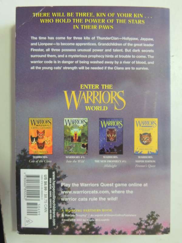 Warriors: Power Of Three #1 The Sight - Erin Hunter