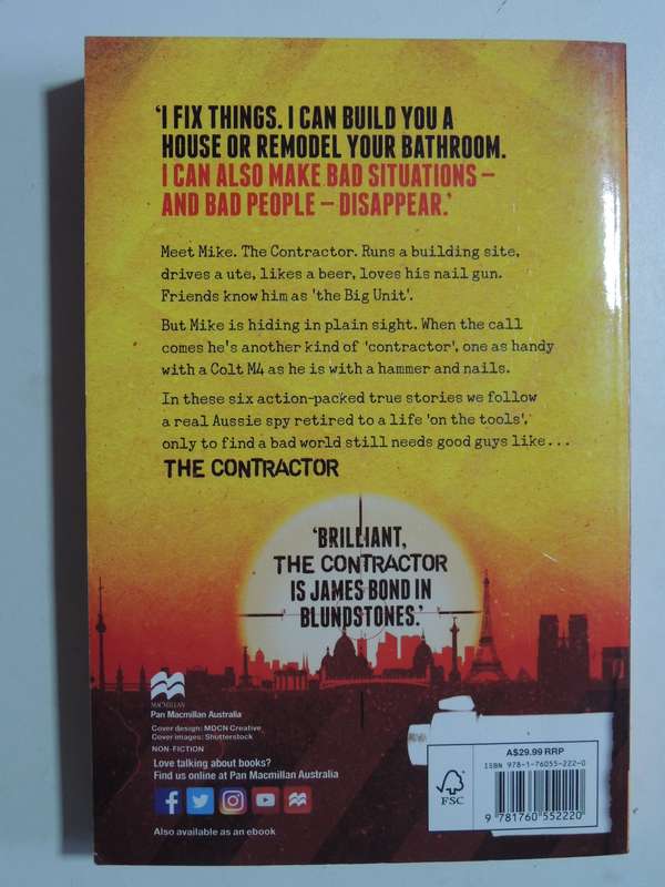 The Contractor: 6 True Tales Of Counter Terrorism - Mark Abernethy