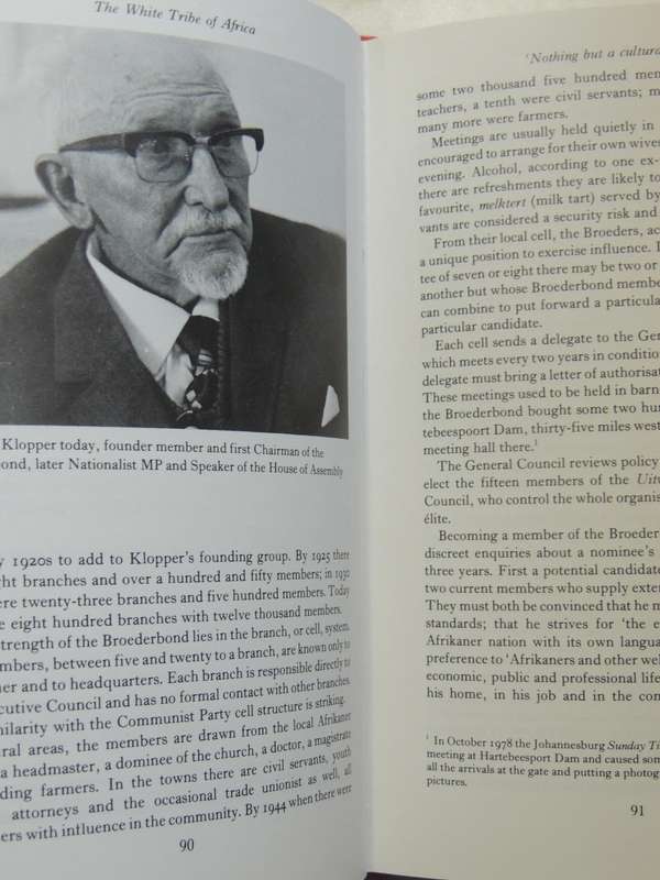 The White Tribe Of Africa: South Africa In Perspective  - David Harrison   1st Edition  Unexpurgated