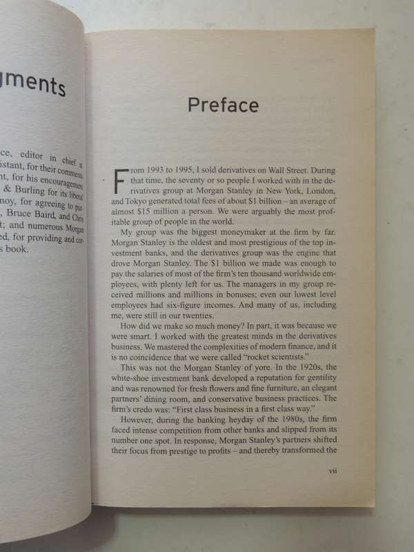 F.I.A.S.C.O.: Blood In The Water On Wall Street - Frank Partnoy