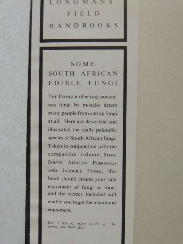 Some South African Edible Fungi- E.L. Stephens & M.M. Kidd
