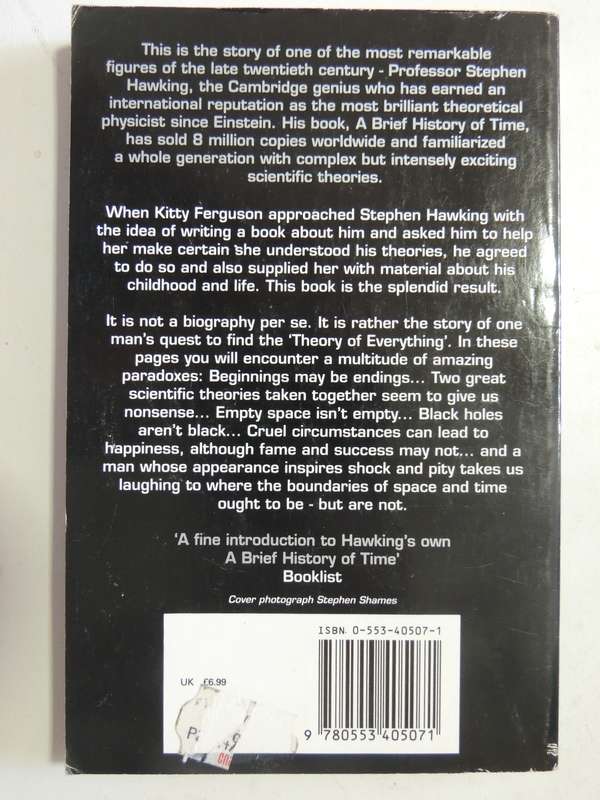Quest For A Theory Of Everything- Stephen Hawking