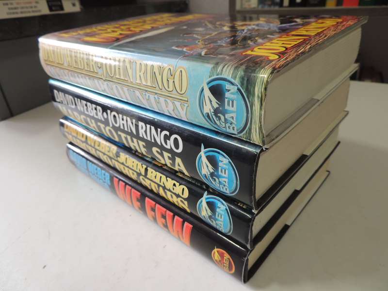 March Series: Vol 1-4, March Upcountry, March To The Sea,March To The Stars, We Few -David Weber, JR
