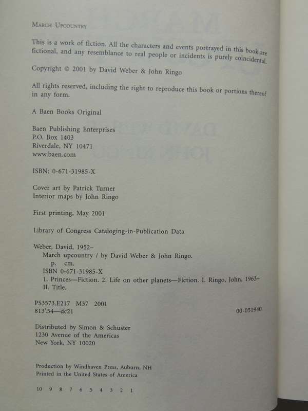 March Series: Vol 1-4, March Upcountry, March To The Sea,March To The Stars, We Few -David Weber, JR