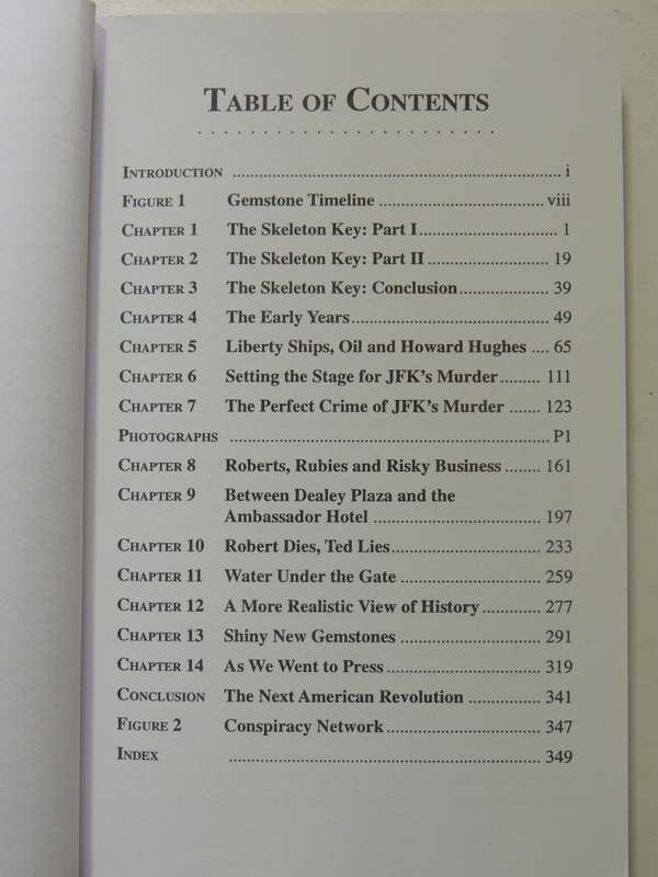 Project Seek: Onassis,Kennedy And Gemstone Thesis - Gerald A Carroll