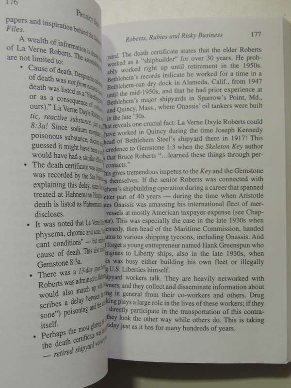 Project Seek: Onassis,Kennedy And Gemstone Thesis - Gerald A Carroll
