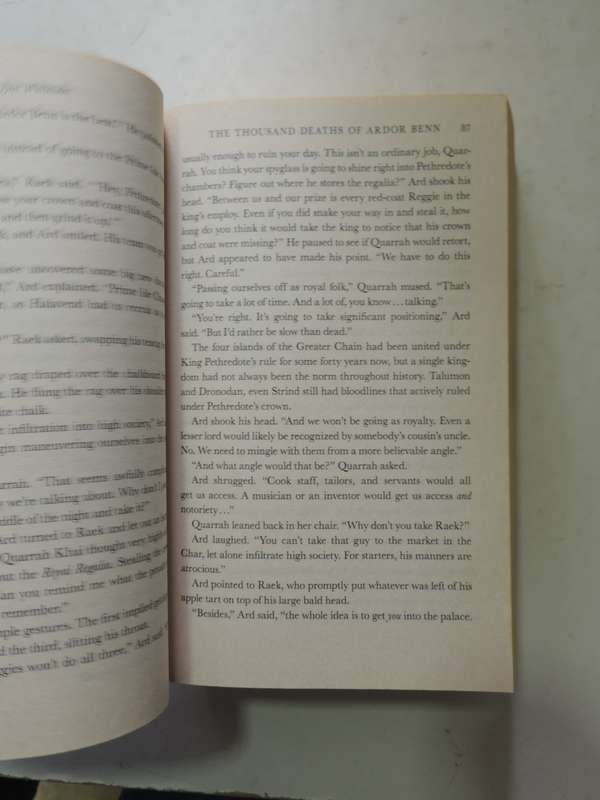The Thousand Deaths Of Ardor Benn: Liar, Thief, Legend - Tyler Whitesides