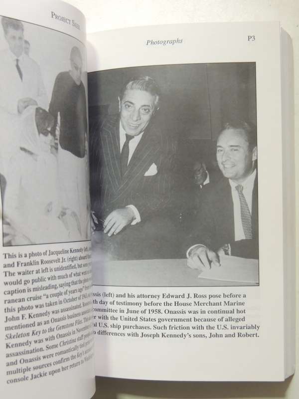 Project Seek: Onassis,Kennedy And Gemstone Thesis - Gerald A Carroll