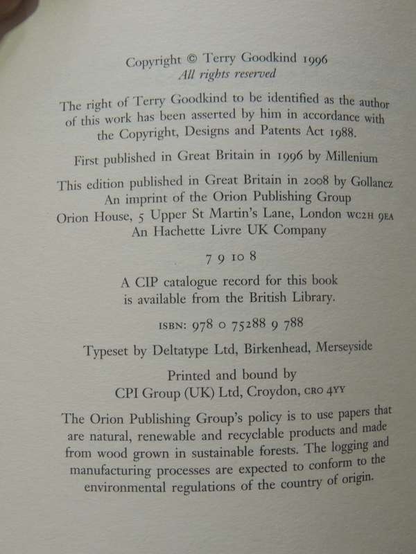 Blood of the Fold - Terry Goodkind