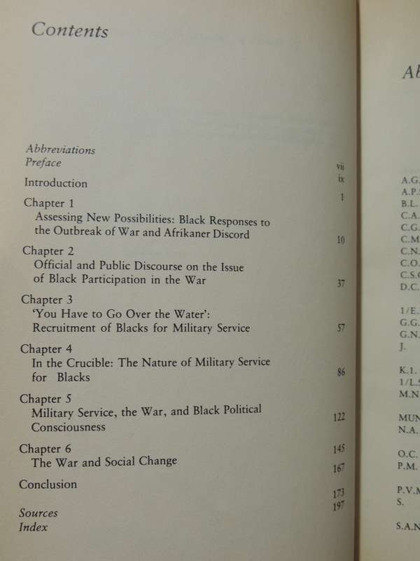 Fighting Their Own War:  South African Blacks And The First World War - Albert Grundlingh