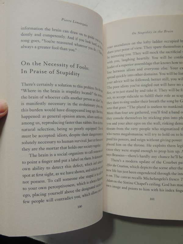 The Psychology Of Stupidity: Explained By Some Of The World's Smartest People- Jean-Francois Marmion