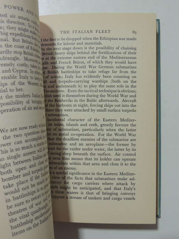 Sea Power and To-day's War - Fletcher Pratt     1940